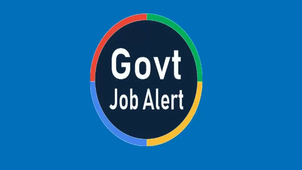 Govt job alert